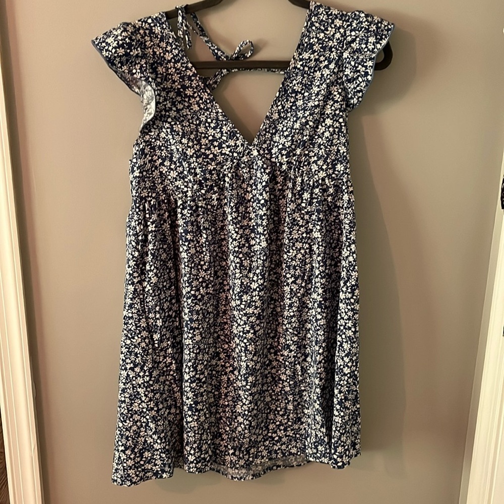 Summer floral dress